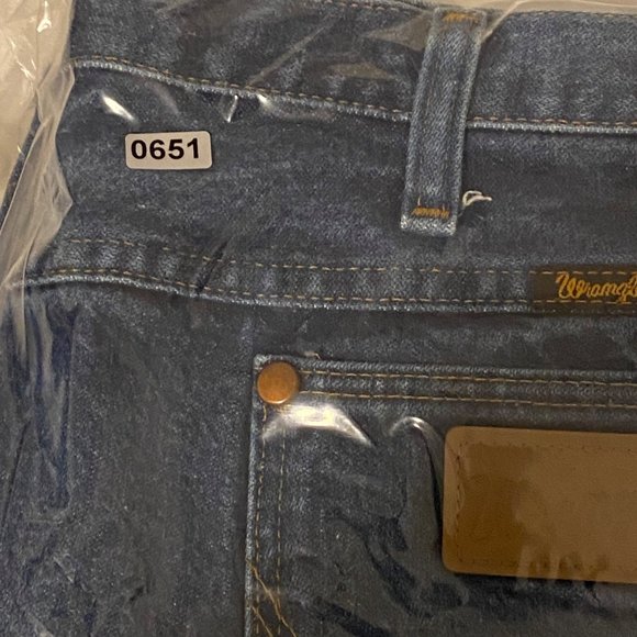 Vintage Wrangler Mens Jeans Sz 38x32 (38x30.5) Cowboy Cut Medium Wash - Picture 13 of 13